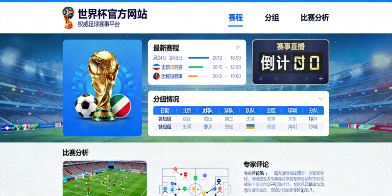 世界杯官方网站圆形绿色足球标志